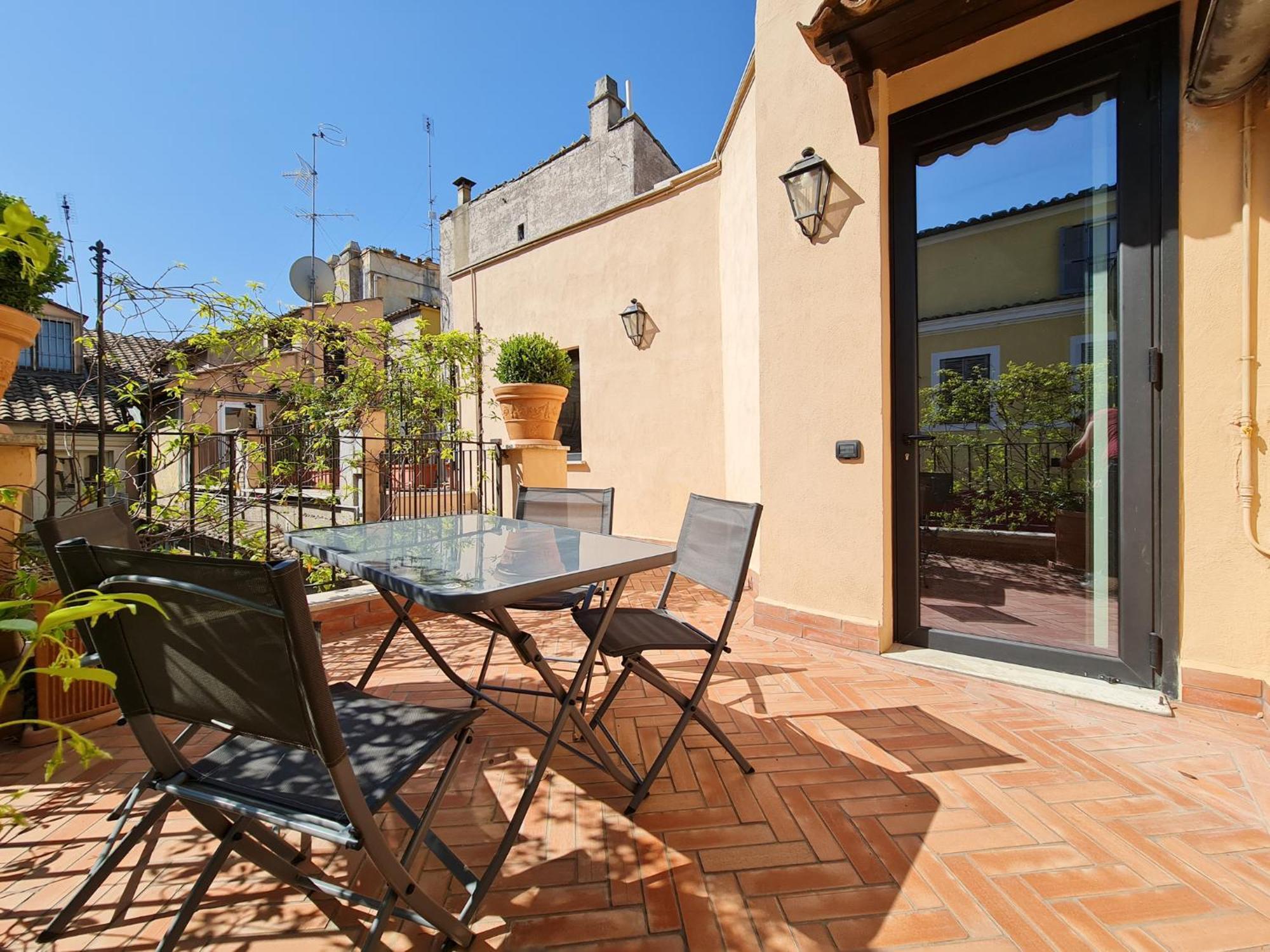 Cs Stylish Loft With Terrace Spanish Steps Appartamento *